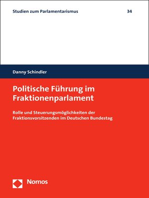 cover image of Politische Führung im Fraktionenparlament